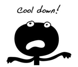 black talk sticker #14716262