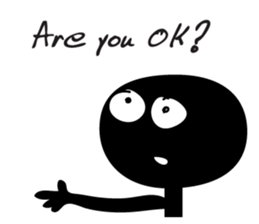 black talk sticker #14716269