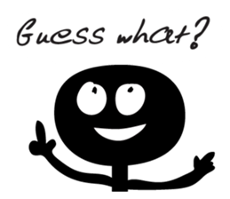 black talk sticker #14716279