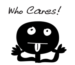 black talk sticker #14716283