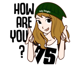 Daily Thoughts sticker #14716775