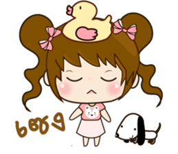PingPing Girl sticker #14717024