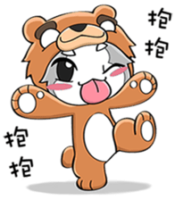 Gray Cat's Happy Diary sticker #14717464