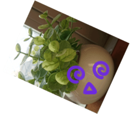 Plants and facial expressions sticker #14717611