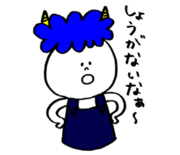 Blue Orge of The Brusque Attitude 2 sticker #14718176