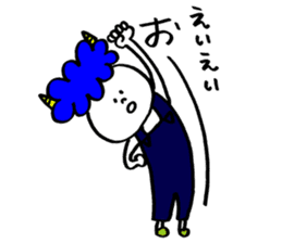 Blue Orge of The Brusque Attitude 2 sticker #14718177