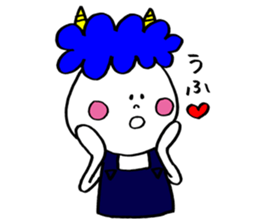 Blue Orge of The Brusque Attitude 2 sticker #14718179