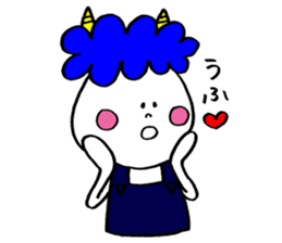 Blue Orge of The Brusque Attitude 2 sticker #14718179