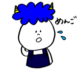 Blue Orge of The Brusque Attitude 2 sticker #14718180