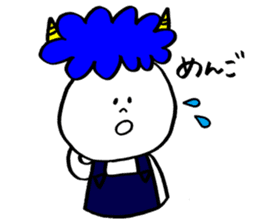 Blue Orge of The Brusque Attitude 2 sticker #14718180