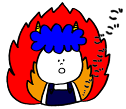 Blue Orge of The Brusque Attitude 2 sticker #14718182