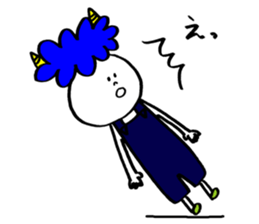 Blue Orge of The Brusque Attitude 2 sticker #14718184