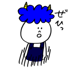 Blue Orge of The Brusque Attitude 2 sticker #14718187