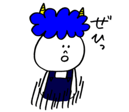 Blue Orge of The Brusque Attitude 2 sticker #14718187