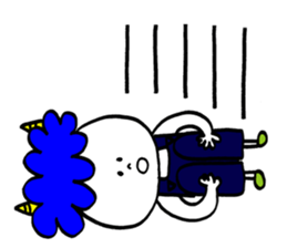 Blue Orge of The Brusque Attitude 2 sticker #14718195