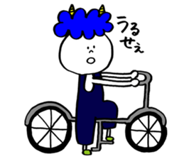 Blue Orge of The Brusque Attitude 2 sticker #14718198