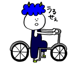 Blue Orge of The Brusque Attitude 2 sticker #14718198