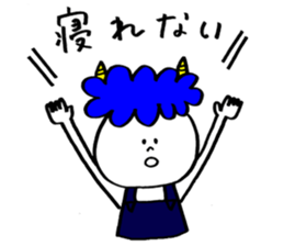 Blue Orge of The Brusque Attitude 2 sticker #14718200