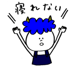 Blue Orge of The Brusque Attitude 2 sticker #14718200