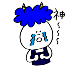 Blue Orge of The Brusque Attitude 2 sticker #14718202