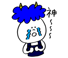 Blue Orge of The Brusque Attitude 2 sticker #14718202