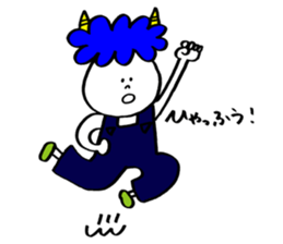 Blue Orge of The Brusque Attitude 2 sticker #14718203