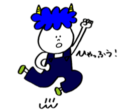 Blue Orge of The Brusque Attitude 2 sticker #14718203