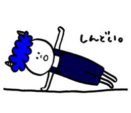 Blue Orge of The Brusque Attitude 2 sticker #14718204