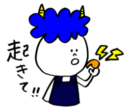 Blue Orge of The Brusque Attitude 2 sticker #14718207