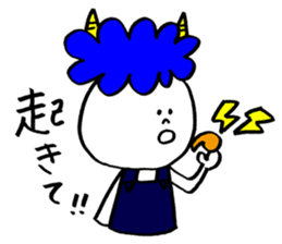 Blue Orge of The Brusque Attitude 2 sticker #14718207