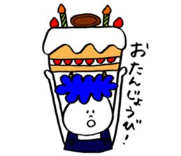 Blue Orge of The Brusque Attitude 2 sticker #14718210