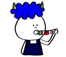 Blue Orge of The Brusque Attitude 2 sticker #14718213