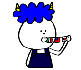 Blue Orge of The Brusque Attitude 2 sticker #14718213