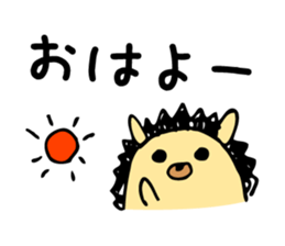 hedgehog sticker by MANMARU-DO sticker #14718566