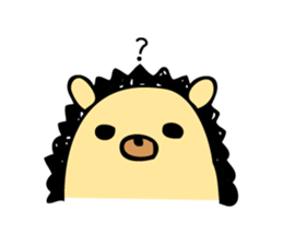 hedgehog sticker by MANMARU-DO sticker #14718570