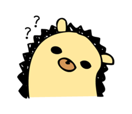 hedgehog sticker by MANMARU-DO sticker #14718571
