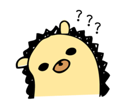hedgehog sticker by MANMARU-DO sticker #14718572