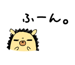 hedgehog sticker by MANMARU-DO sticker #14718597