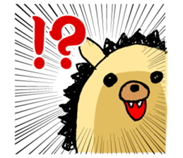 hedgehog sticker by MANMARU-DO sticker #14718603