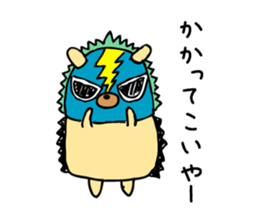 hedgehog sticker by MANMARU-DO sticker #14718605