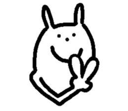 Maruo of the rabbit sticker #14718911