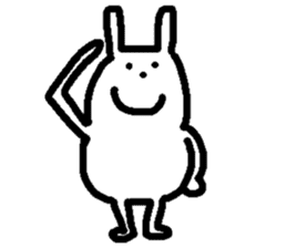 Maruo of the rabbit sticker #14718922