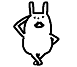 Maruo of the rabbit sticker #14718923