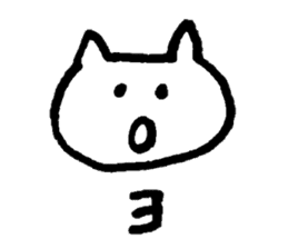 cat cat ordinary daily life sticker sticker #14719257
