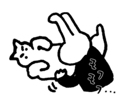 cat cat ordinary daily life sticker sticker #14719263