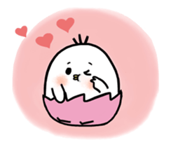 CaCa chick sticker #14719978