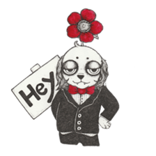 RYOMA SAEKI's LINE sticker Dog and Fish sticker #14719990