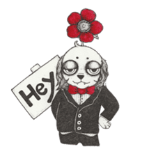 RYOMA SAEKI's LINE sticker Dog and Fish sticker #14719990