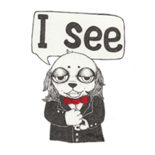 RYOMA SAEKI's LINE sticker Dog and Fish sticker #14719992