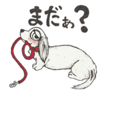 RYOMA SAEKI's LINE sticker Dog and Fish sticker #14719993